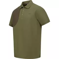 Blaser Shooting Patch férfi póló, dunkel oliv/dunkel braun, 3XL