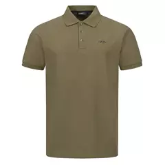 Blaser Solid 25 férfi galléros póló, caper, L