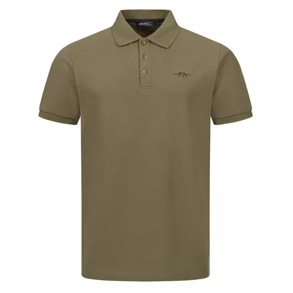 Blaser Solid 25 férfi galléros póló, caper, L