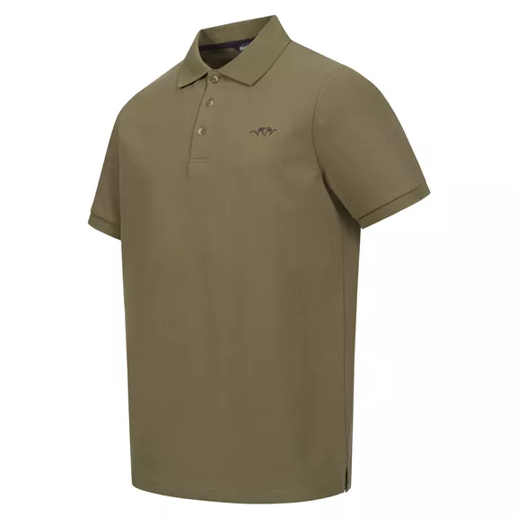 Blaser Solid 25 férfi galléros póló, caper, L