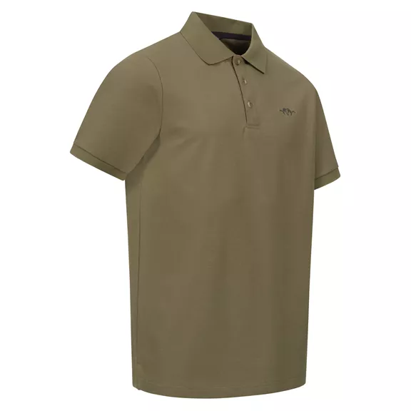Blaser Solid 25 férfi galléros póló, caper, L