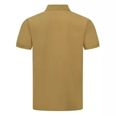 Blaser Solid 25 férfi galléros póló, dull gold, XXL