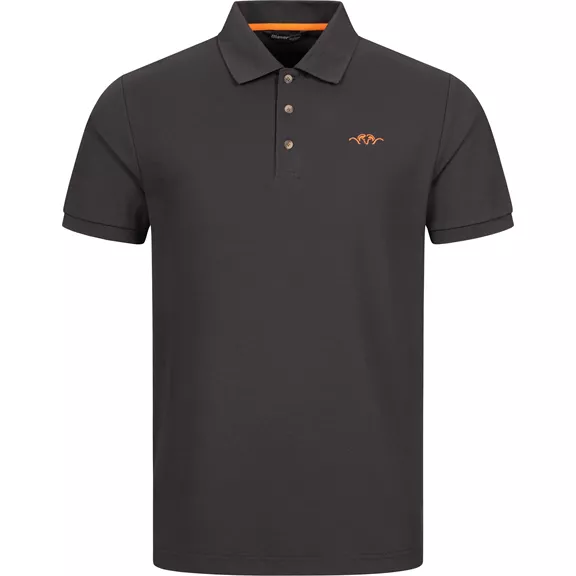Blaser Solid 25 férfi galléros póló, phantom, S