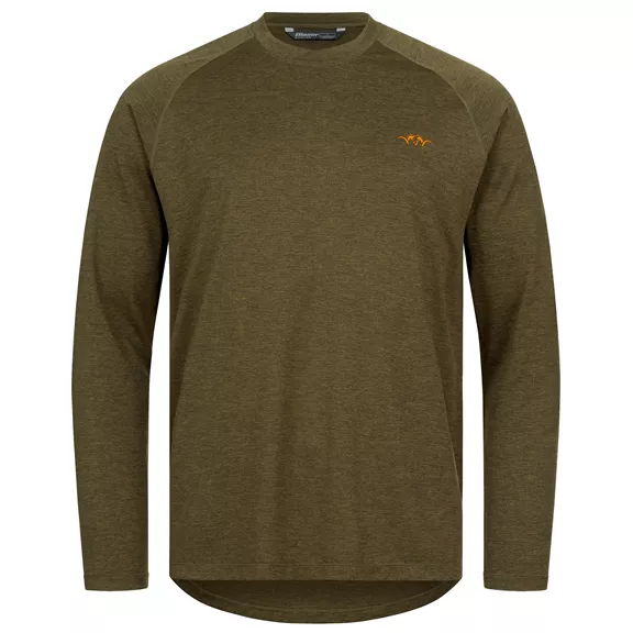 Blaser Tech 23 hosszú ujjú férfi póló, dunkel oliv, XL