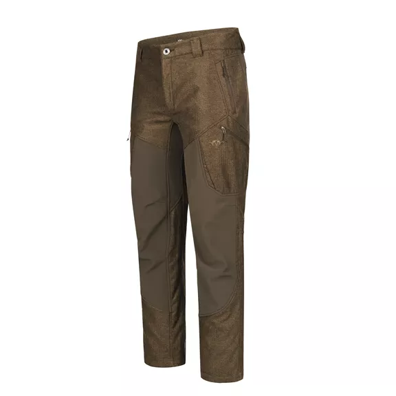 Blaser Vintage Whizz férfi softshell nadrág, Dark brown mélange, 48