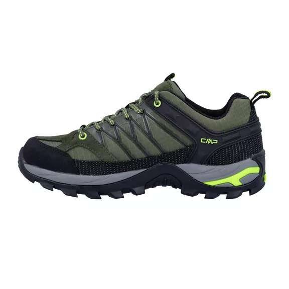 CMP Rigel Low WP férfi trekking cipő, jungle-yellow fluo, 47.