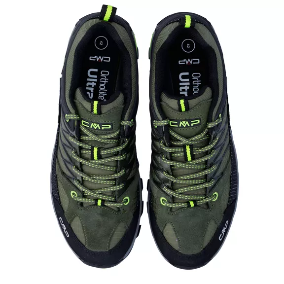 CMP Rigel Low WP férfi trekking cipő, jungle-yellow fluo, 47.