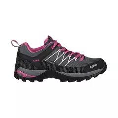 CMP Rigel Low WP, női trekking cipő,  grey-fuxia-ice,  37.