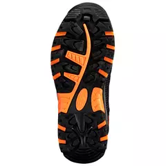 CMP Rigel Mid WP vízálló gyerek túracipő, antracite-fl ash orange, 28