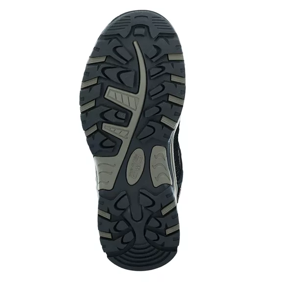 CMP Rigel Mid WP vízálló gyerek túracipő, olive-sage, 28.