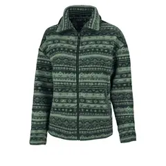 CMP Wool Effect női polár dzseki, jungle-green tea, 40.