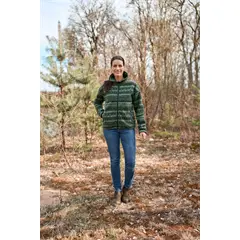 CMP Wool Effect női polár dzseki, jungle-green tea, 40.