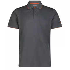 CMP férfi galléros póló, grey, 48.