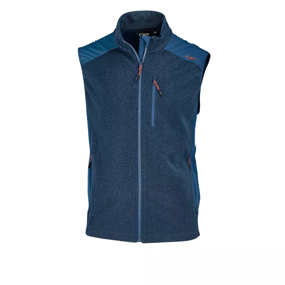 CMP férfi softshell mellény, ocean mel, 48.