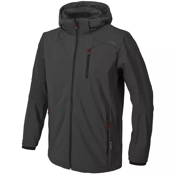 CMP softshell kabát, nero, 48