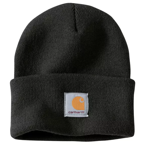 Carhartt Beanie Knit kötött sapka, black.