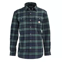 Carhartt Plaid férfi flanel ing, frosted balsam, M. Carhartt Plaid férfi flanel ing, frosted balsam, M.
