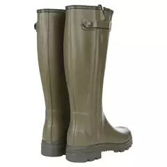 Le Chameau Chasseur Leather gumicsizma, vert vierzon, 47