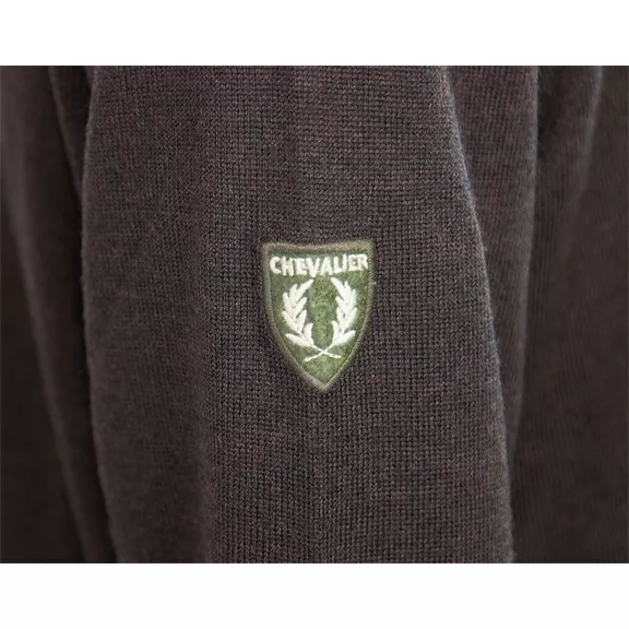 Chevalier Gart férfi merinó gyapjú pulóver, barna, XL Chevalier Gart férfi merinó gyapjú pulóver, barna, XL