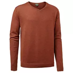 Chevalier Gart férfi merinó gyapjú pulóver, narancs, 3XL Chevalier Gart férfi merinó gyapjú pulóver, narancs, 3XL