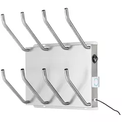 Cipőszárítő 4 párhoz falra, antracit