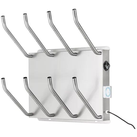 Cipőszárítő 4 párhoz falra, antracit