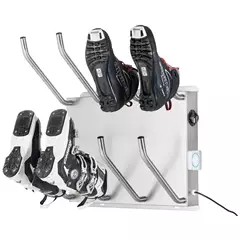 Cipőszárítő 4 párhoz falra, antracit