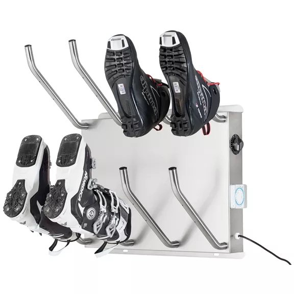 Cipőszárítő 4 párhoz falra, antracit