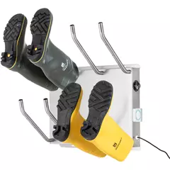 Cipőszárítő 4 párhoz falra, antracit