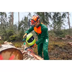 Classic vágásbetétes kantáros nadrág, zöld, 48