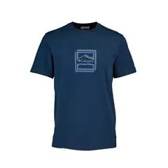 Columbia CSC Seasonal Graphic férfi póló, collegiate navy-illuminated brand, XXL.
