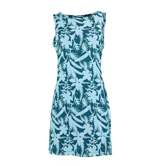 Columbia Chill River Printed női nyári ruha, everblue-botaniflage tonal, S.