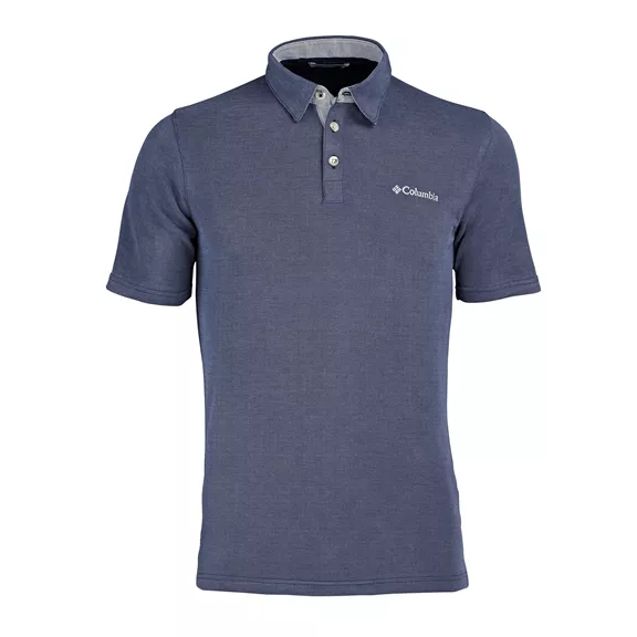 Columbia Nelson Point férfi galléros póló, collegiate navy, XXL. Columbia Nelson Point férfi galléros póló, collegiate navy, XXL.