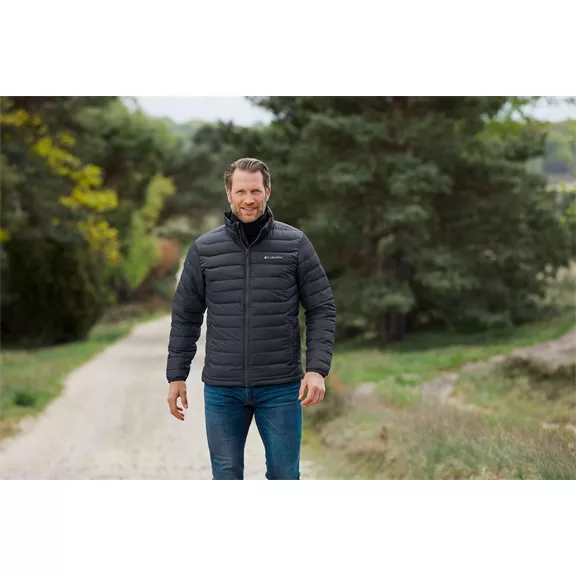 Columbia  Powder Lite II férfi steppelt dzseki, black, M.