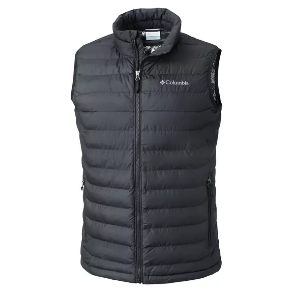 Columbia  Powder Lite II férfi steppelt mellény, black, S.