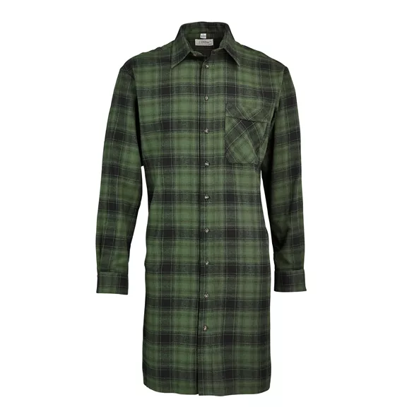 Condor férfi hosszú ujjú flanel ing, oliv, 47/48 - 105 cm