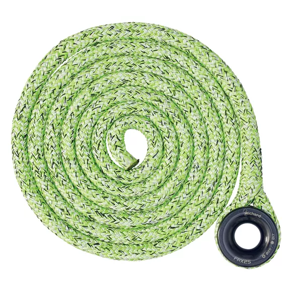 Courant AKA Ring kihorgonyzó kötél gyűrűvel, 14 mm, gyűrű átmérő 25 mm, grün, 45 kN/ 6,4 kN