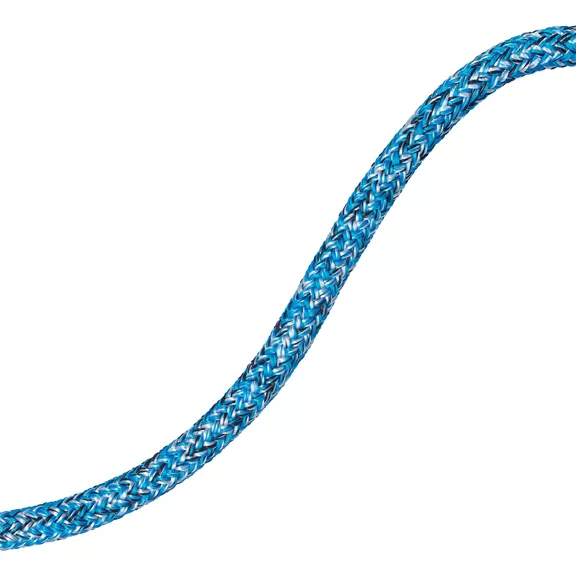 Courant AKA teherkötél, fonott füllel, 12 mm, blau, 35 kN, 60 m, 9335 g.