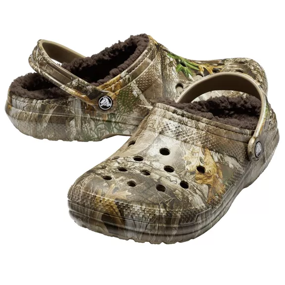 Crocs Classic Lined Realtree Edge Clog papucs, álca, 42-43 Crocs Classic Lined Realtree Edge Clog papucs, álca, 42-43