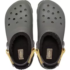 Crocs Clogs All Terrain Lined papucs, dusty olive, 36/37.