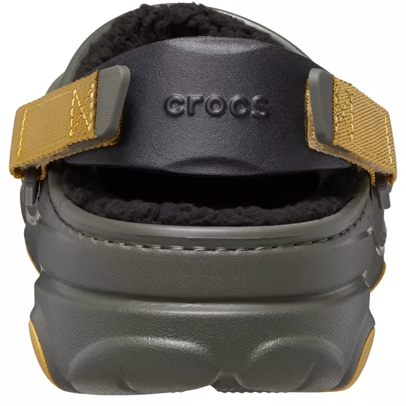 Crocs Clogs All Terrain Lined papucs, dusty olive, 36/37.