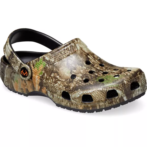 Crocs Clogs Classic Realtree papucs, brown-multi, 43/44.