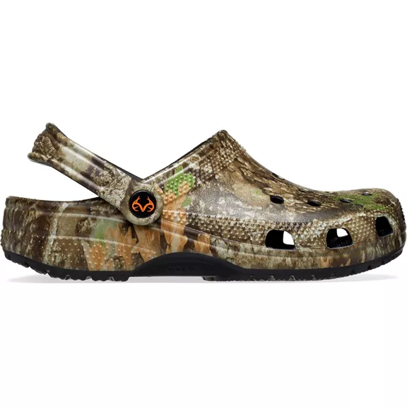 Crocs Clogs Classic Realtree papucs, brown-multi, 43/44.