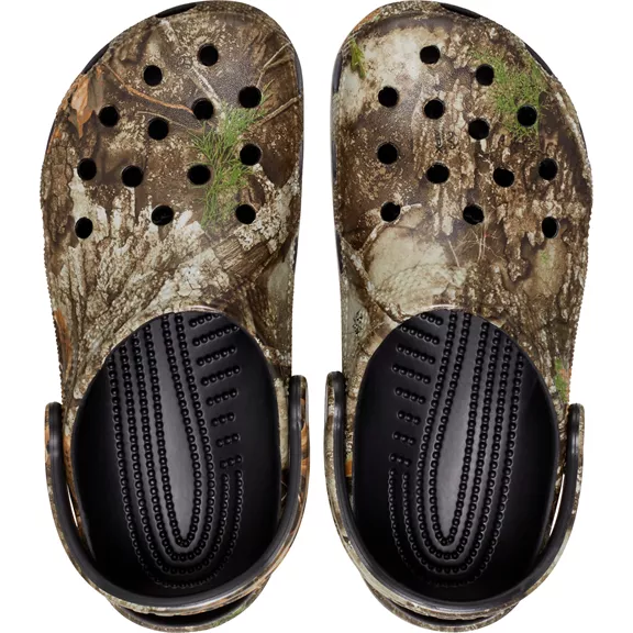 Crocs Clogs Classic Realtree papucs, brown-multi, 43/44.