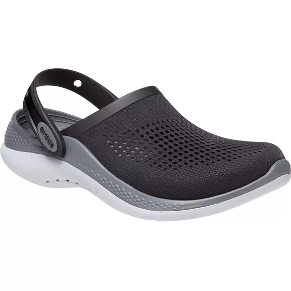 Crocs Clogs LiteRide 360 papucs, black-slate grey, 37/38.