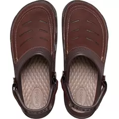Crocs Clogs Yukon Vista II LiteRide, espresso-mushroom, 45/46.