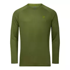 Dare2B Agile férfi hosszú ujjú póló, nephrite green solid, L.