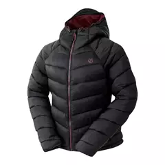 Dare2B Torrek Baffle női steppelt kapucnis dzseki, black, 44.