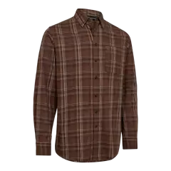 Deerhunter Ashton hosszú ujjú férfi ing, Brown Check, 41/42