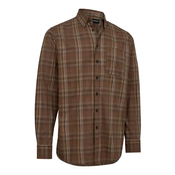 Deerhunter Ashton hosszú ujjú férfi ing, Green Check, 45/46